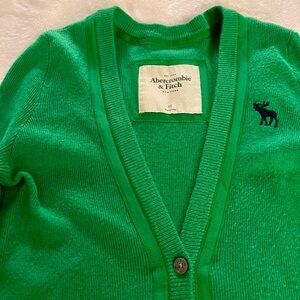 Abercrombie & Fitch Emerald Knit Sweater